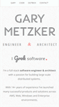 Mobile Screenshot of gmetzker.com